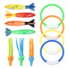 HXC Sinkies for Kids Swimming 11 Pcs Swim Toys Includes