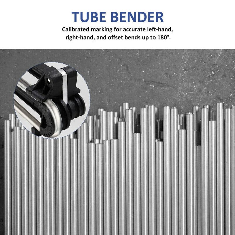 180° 4 in 1 Tube Pipe Bender for 3/16 1/4