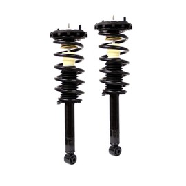 DTA 60022 Rear Complete Strut Assemblies With Springs and Mounts Ready to Install OE Replacement -2-pc Pair, I30, I35, Maxima