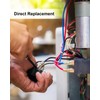 2 Pcs Furnace Relay - DPST General Purpose Relay for