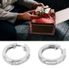 S925 Sterling Silver Ear Hoop Clip Rhinestone Style Clip Hoop
