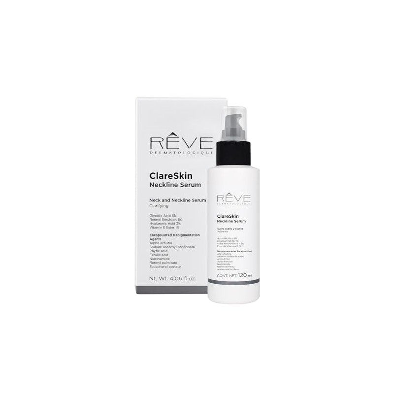 ClareSkin Neckline Serum - Suero para cuello y escote -