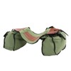 Bicycle Bike Rear Seat Carrier Bag Canvas Cycling Double Bags