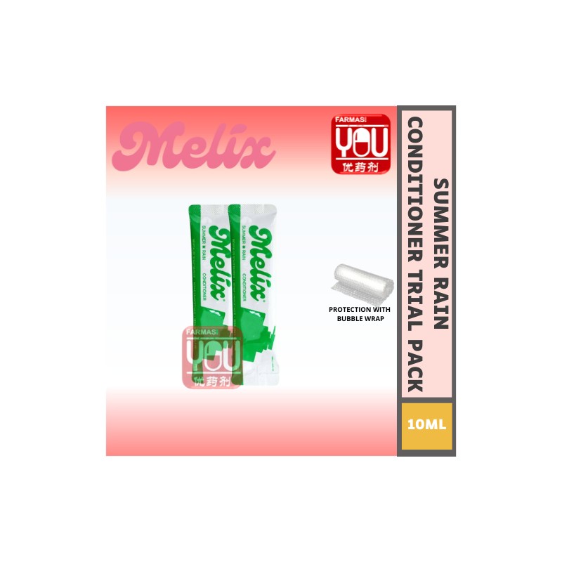 Melix [YOUPHARMACY] MELIX Shampoo & Conditioner Trial Pack (10ml x