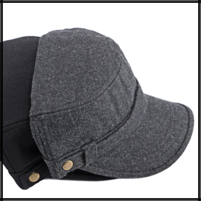 White Fang CZ136 Military Hat, Work Cap, Stylish, Stylish, Simple,