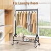 EAGMAK Heavy Duty Clothes Rack Load 420 LBS, Rolling Garment