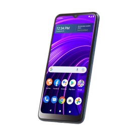 Tracfone | BLU View Speed 5G | Locked | 64GB |4000mAh Battery |13MP Main Camera| Blue |Prepaid Smartphone (Renewed)