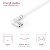 Hama Euro power cable (2-pin, 90 degree angled on both