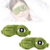 3D Cute Frog Sleep Eye Mask, Funny Cute Frog Eye