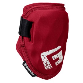G-Form Shockwave Fastpitch Elbow Guard - Softball Elbow Pad - Washable Protective Guard for Women & Girls - Flexible & Breathable Elbow Sleeve Guard - Crimson, Adult L/XL