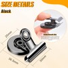 10 Pack Magnetic Clips Heavy Duty, Black Fridge Magnet Clips