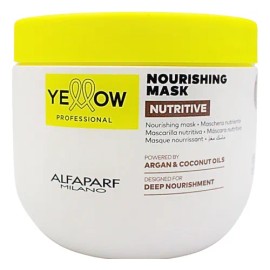 Mascara Nutritiva Argan & Coco Yellow 500ml Cabello Seco