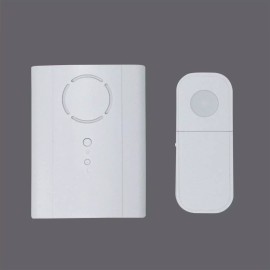 IQ America Plug In Wireless Doorbell Kit for a Single Door. 1 Button and 1 Chime