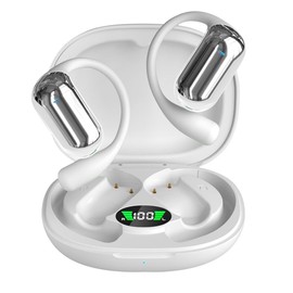 SLuB Earphones, Bluetooth 5.4, Fully Wireless Earphones, Open Earphones, Air Conductive Earphones, Ear Headset, Hi-Fi Sound Quality, Suppressing Sound Leakage, LED Display, Single Ear/Binaural,