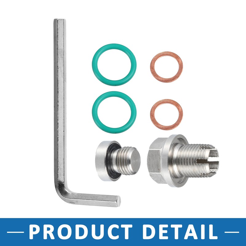 A ABSOPRO Magnetic Oil Drain Plug Bolt M14x1.25