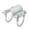OTTFF 8 Pack U Bolt Cross Pipe Clamps for 1"