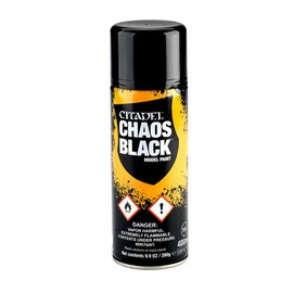 GAMES WORKSHOP Citadel BLACK SPRAY PAINT (USA)