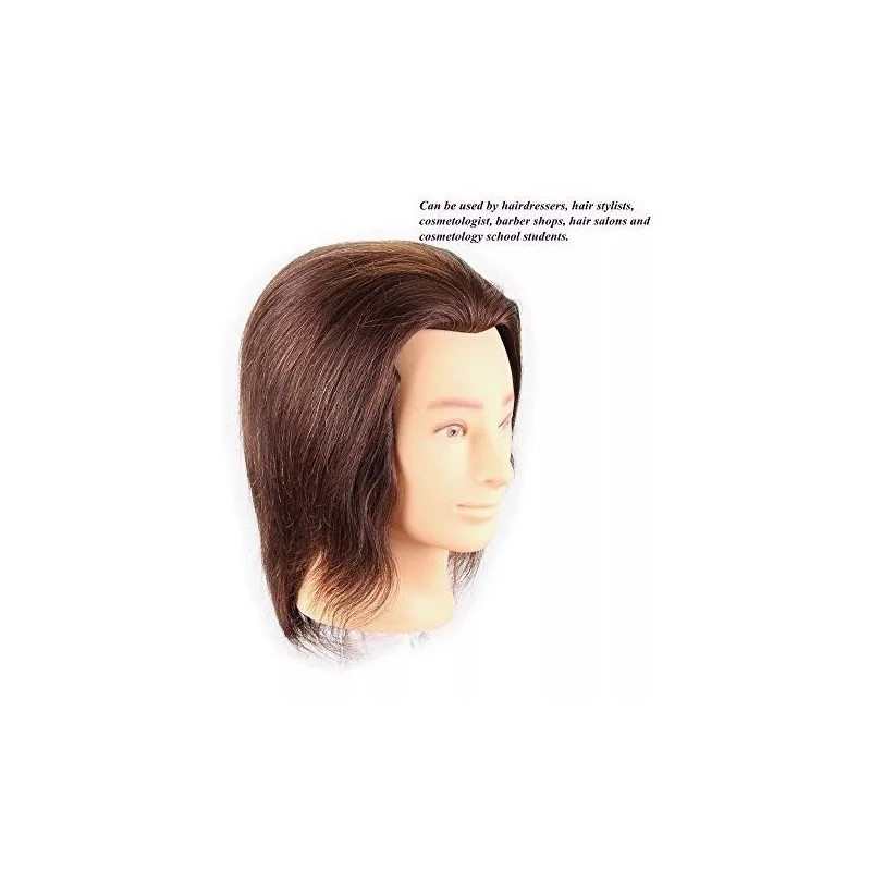 Hair Way Maniqui Cabeza Cabello Natural #3b 30.4 Cm Hair