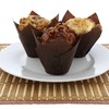 Royal Brown Tulip Style Baking Cups, Large, Sleeve of 200,