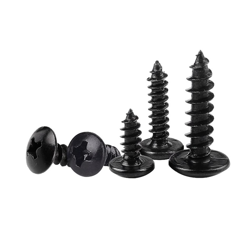 Oneyijun 20 Pcs M4 x 10mm Self Tapping Wood Screws