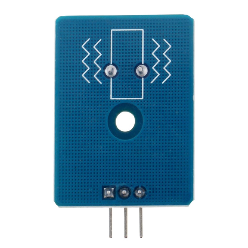 DiGiYes 5Pcs 3.3V/5V Analog Ceramic Piezo Vibration Sensor Module Fit