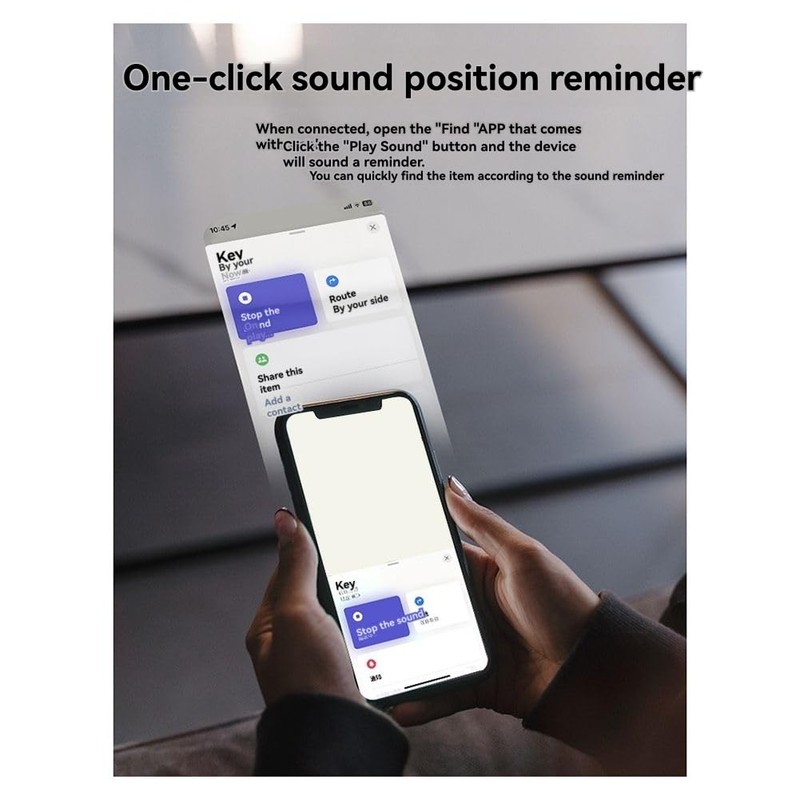 Peakloong Mini GPS Tracking Device Wireless Charging Tracking Location GPS