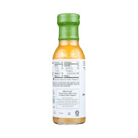 BRIANNAS Organic Mango Vinaigrette Dressing, 10 Fl Oz | GLUTEN Free, VEGETARIAN, VEGAN, KOSHER Mango Vinaigrette Dressing Made in Small Batches