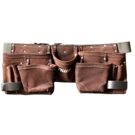 AWP Suede Tool Apron Leather Hammer Loop Genuine Leather  50" Waist