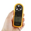 Wind Speed Gauge, Anemometer Portable Digital Air Flow Speed Meter