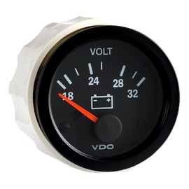VDO 332 104 Voltmeter Gauge