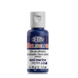 Colorante Azul Marino En Gel Comestible 40g Color Para Alimentos