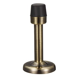 sourcing map Door Stopper Stop Bumper Wall Protector Sound Dampening Wall Mount w Rubber Tip Bronze Tone