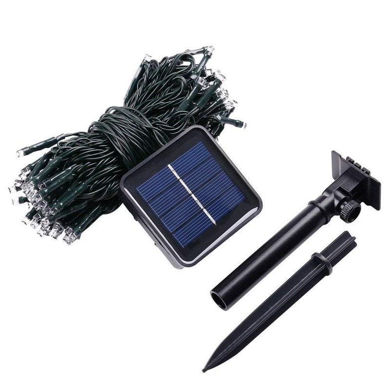 Joomer Solar Christmas String Lights - 39FT 100LED 8 Lighting