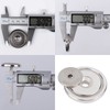 Strong Neodymium Magnets, Diameter 1.4 inches (36 mm), Hole Diameter
