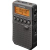 Sangean DT-800BK AM/FM/NOAA Weather Alert Pocket Radio, Black