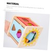 DECHOUS Block Geometric Plaything for Educational for Boys and Develops