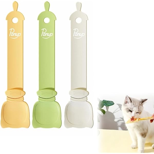 Panup Cat Strip Feeder - 3 Colors Cat Stripe Squeeze