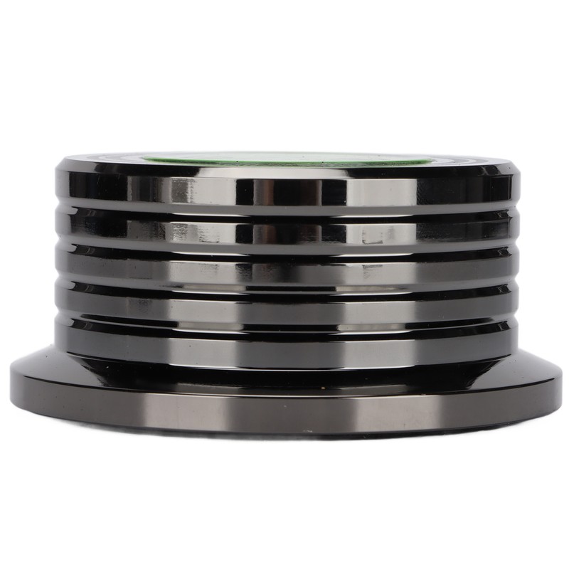 Record Weight Stablizer Aluminum Turntable Disc Clamp with Bubble Leveling