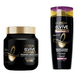 Kit Elvive Total Repair Tratamiento Y Shampoo Cabello Dañado