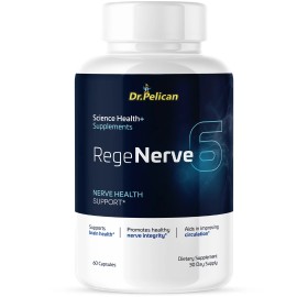 Pelican Vitamins RegeNerve6- Nerve Health Support- 60 Capsules