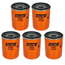XYZIL 5X Oil Filter 070185ES Compatible with Generac Guardian 8kw-24kw 760cc 990cc Home Standby RV Portable Air-Cooled Generator Engine 90mm 070185E 070185 070185F
