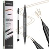 Liquid Eyebrow Pen - New Double Headed 2 Tip Eyebrow
