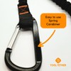 Tool Tether - Tool Lanyard with Spring Locking Aluminum Carabiner