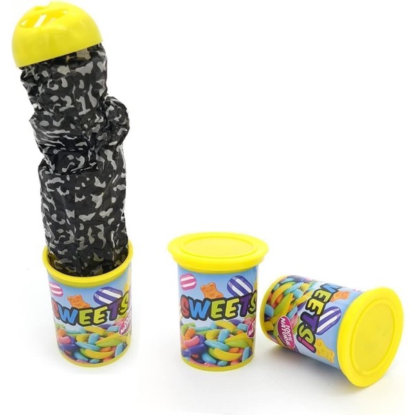 Yjemle 1Pc Snake Can Jump Spring Snake Chip Snake Prank