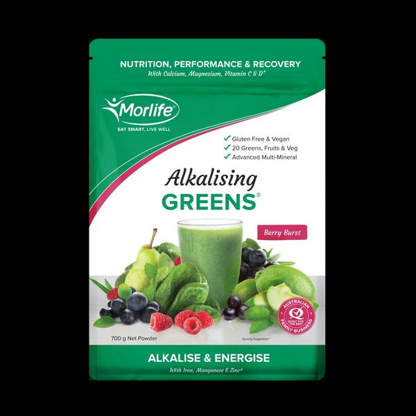 Morlife Alkalising Greens® Berry Burst 700g