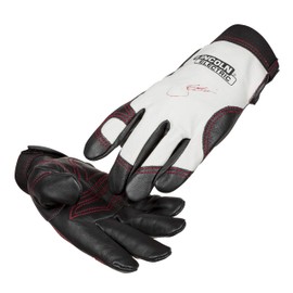 Lincoln Electric Women's Full Grain Leather Work Gloves | Padded Palm | Women's XS | K3231-XS