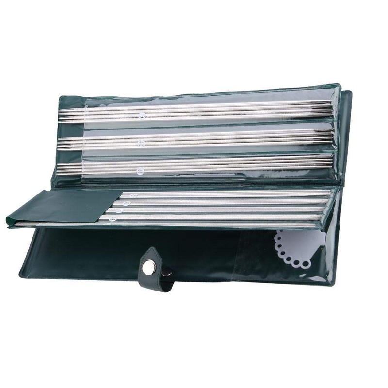 Garosa 44pcs Agujas de Tejer de Doble Punta Suéter Agujas