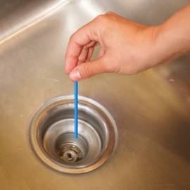 12 Stück Abflussstäbchen für Waschbecken, Bad, Dusche, Küche, Reiniger, Geruchsneutralisierer, verhindert Verstopfungen