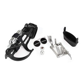 LEZYNE 1-bc-flst-V104 Unisex Adult Bottle Holder, Black