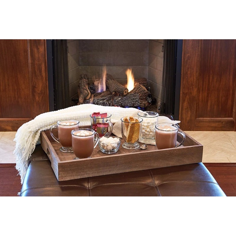 Anchor Hocking Clear Mug Set 4 Piece